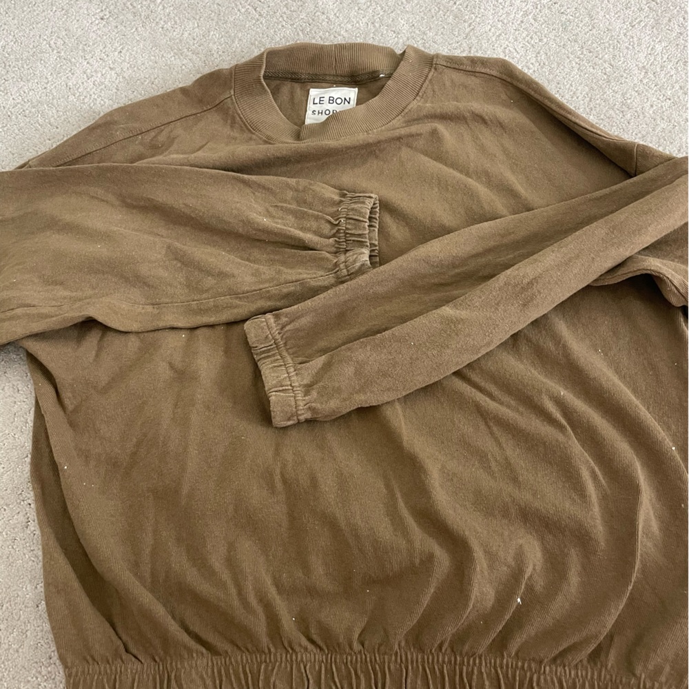 Le bon shoppe long sleeve cotton
